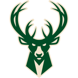 Autocollant NBA Milwaukee Bucks modèle 2