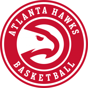 Autocollant NBA Atlanta Hawks Basketball