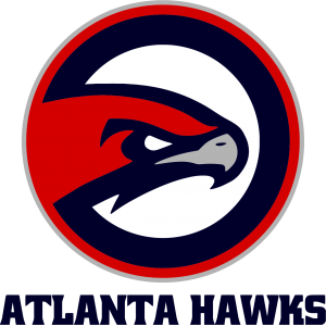 Autocollant NBA Atlanta Hawks Basketball