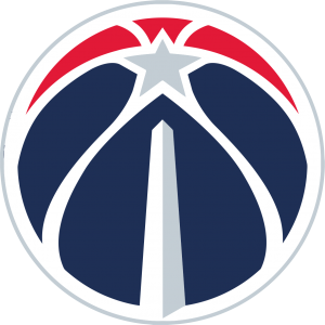 Autocollant NBA Washington Wizards modèle 3