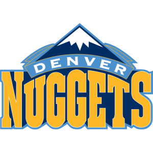 Autocollant NBA Denver Nuggets modèle 2