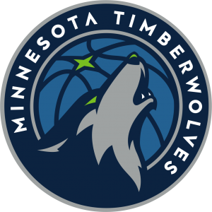 Autocollant NBA Minnesota Timberwolves