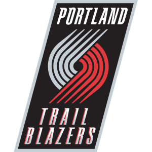 Autocollant NBA Portland Trail Blazers modèle 2