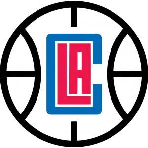 Autocollant NBA Los Angeles Clippers modèle 3