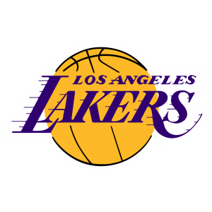 Autocollant NBA Los Angeles Lakers