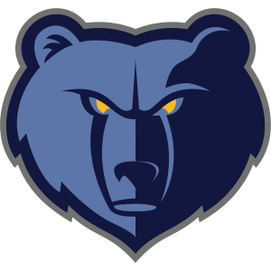 Autocollant NBA Memphis Grizzlies modèle 2