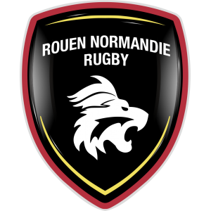 Autocollant Rouen Normandie Rugby Blason