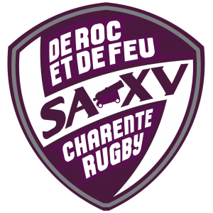 Autocollant SA XV Charente Rugby Logo