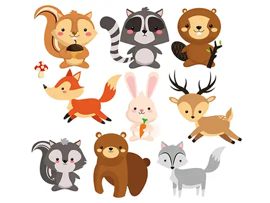 Stickers Animaux